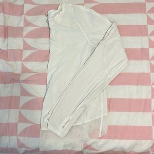 lululemon open back running shirt